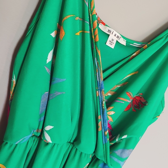 Miami High / Low, Faux Wrap Dress - Picture 3 of 8